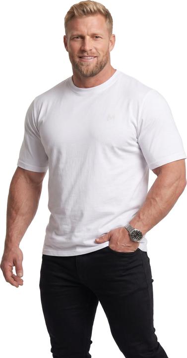 Image du produit Men+ T-Shirt, Basic, 2er-Pack, Halbarm, Rundhals (7XL)