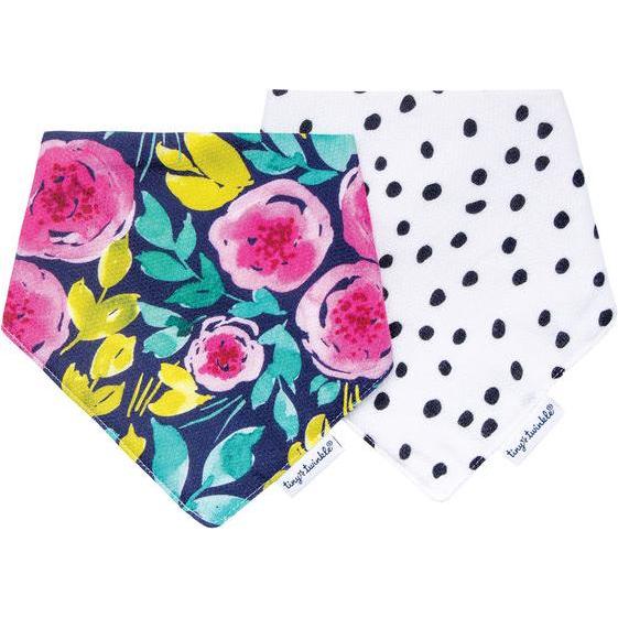Tiny Love, Lätzchen, Quadratische Bandana-Lätzchen Kaffle Pack 2