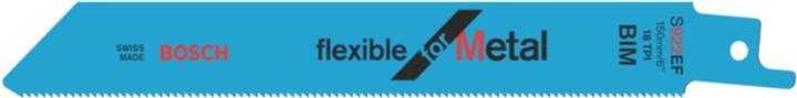 Bosch Professional Zubehör Säbelsägeblatt S 922 EF, Flexible for Metal, 25er-Pack