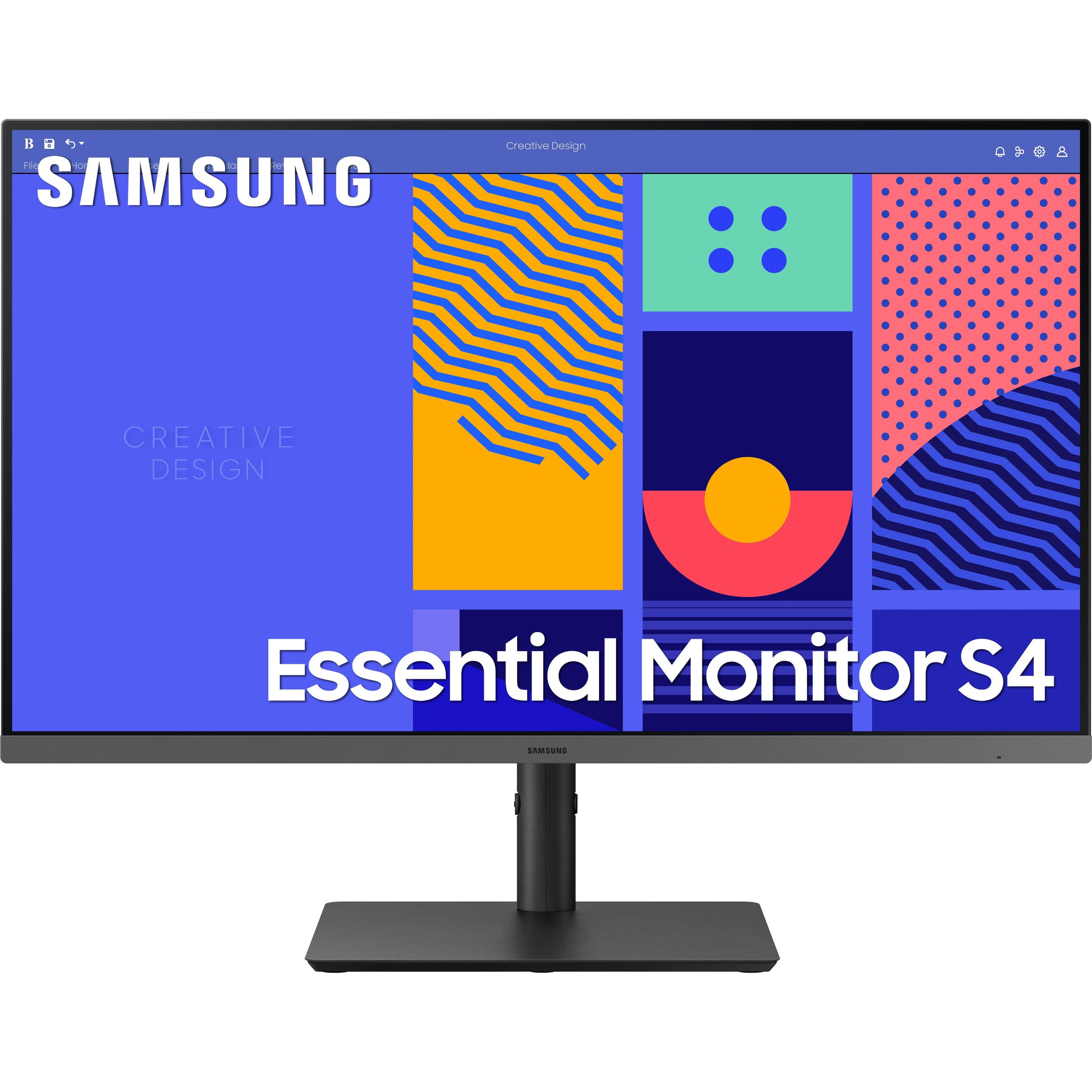 Samsung LS27C432GAUXEN (1920 x 1080 Pixel, 27"), Monitor, Schwarz