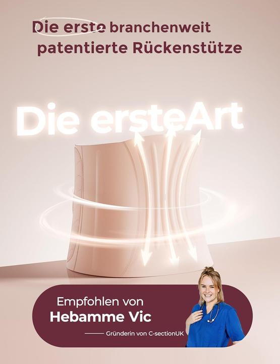 Actual product image Momcozy Postpartum Bauchband mit 3D-Kompression & Rückenstütze (XL)