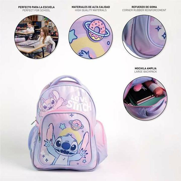 Actual product image Cerdá Schulrucksack Stitch Lila
