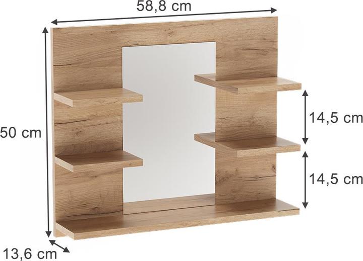 Produktbild Vicco Wilbur (58.80 x 13.60 x 50 cm)