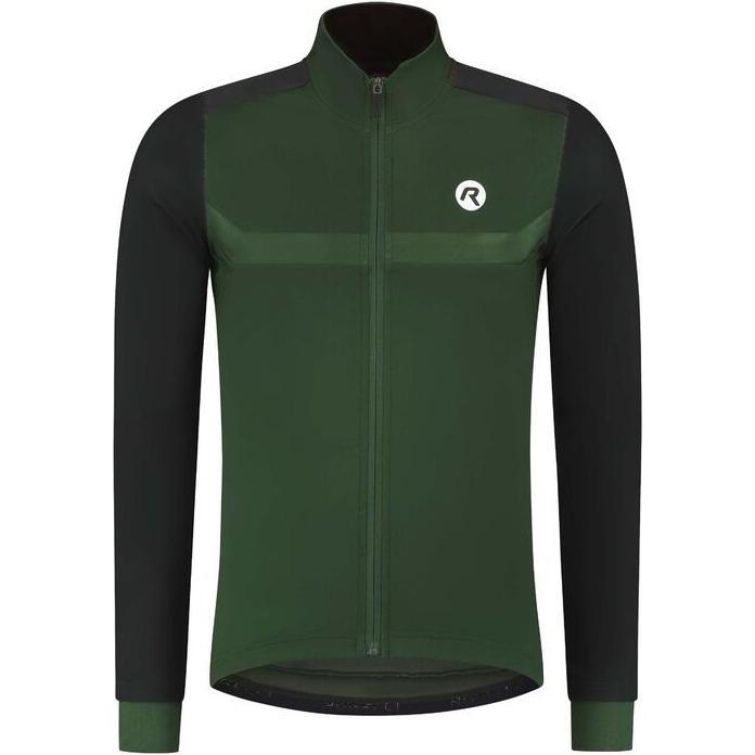 Rogelli, Giacca da ciclismo, winter jacket MONO green M (M), Verde, M