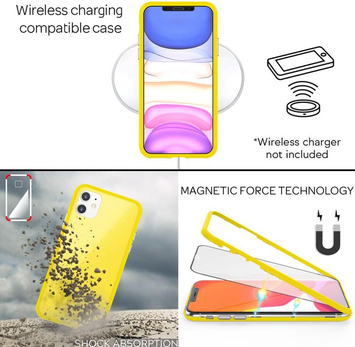 Immagine prodotto Nalia Copertura in vetro a 360° (Apple iPhone 11)