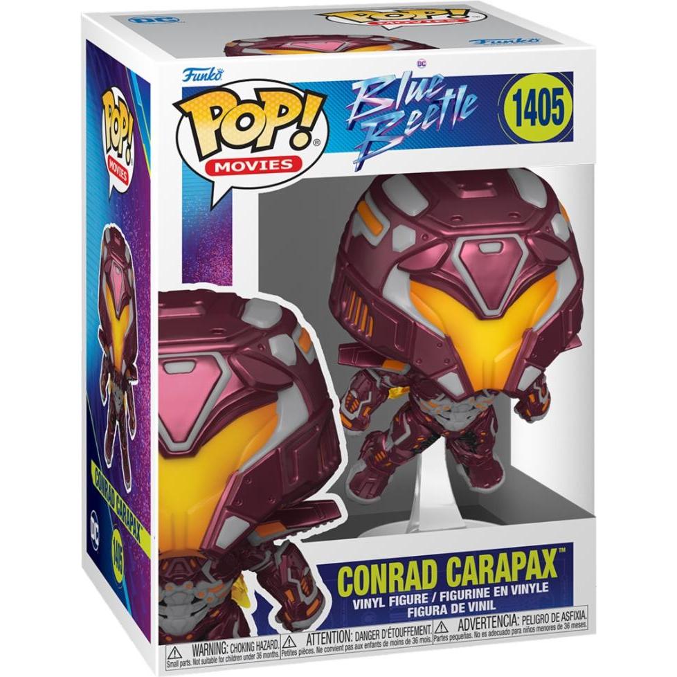 Thumbnail - Funko Pop! Movies: Blue Beetle - Conrad Carapax