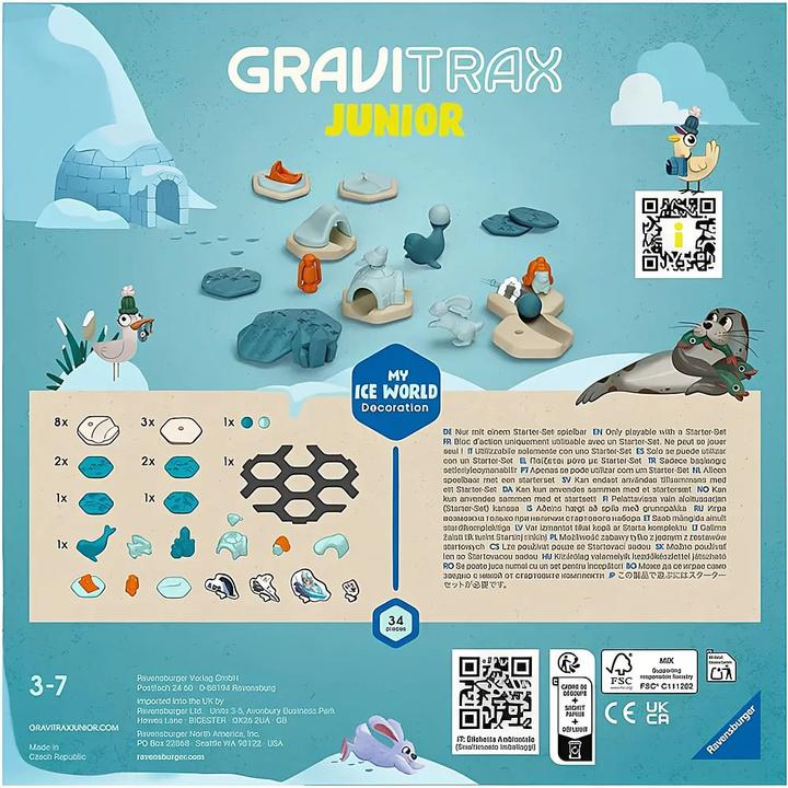 Produktbild Ravensburger GraviTrax GraviTrax Junior Extension Ice