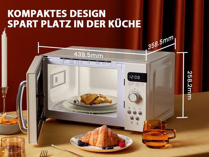 Actual product image Comfee Retro Style Microwave Cream (20 l)