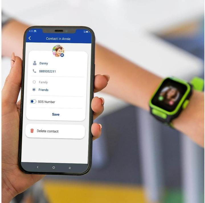 Image du produit Shelly Smartwatch 4 Blanc/rose (41 mm, 4G)