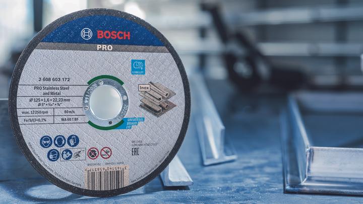 Produktbild Bosch Professional Zubehör PRO Stainless Steel and Metal Trennscheibe, 115 x 1,6 x 22,23 mm