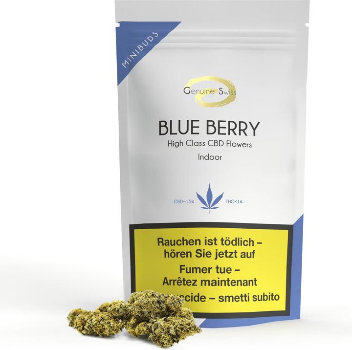 Genuine Swiss Minibuds ai frutti di bosco blu (10 g, Interno)