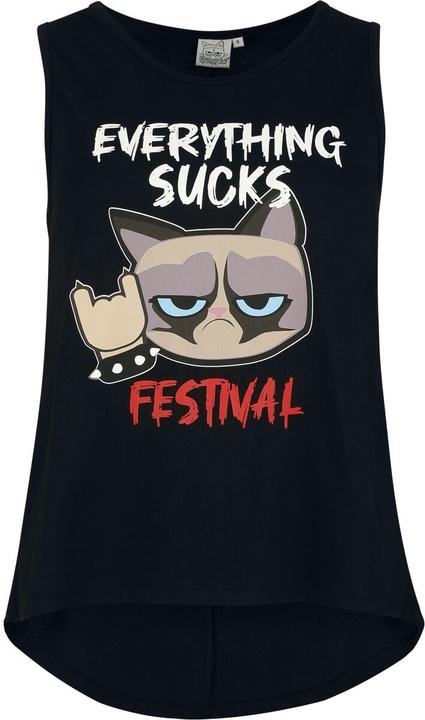 Produktbild Grumpy Cat Everything Sucks - Festival (S)