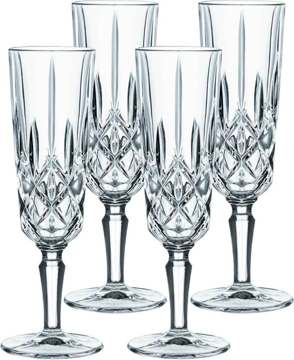 Immagine prodotto Nachtmann Champagnerglas Noblesse (15.50 cl, 4 Occhiali, Bicchieri da champagne)