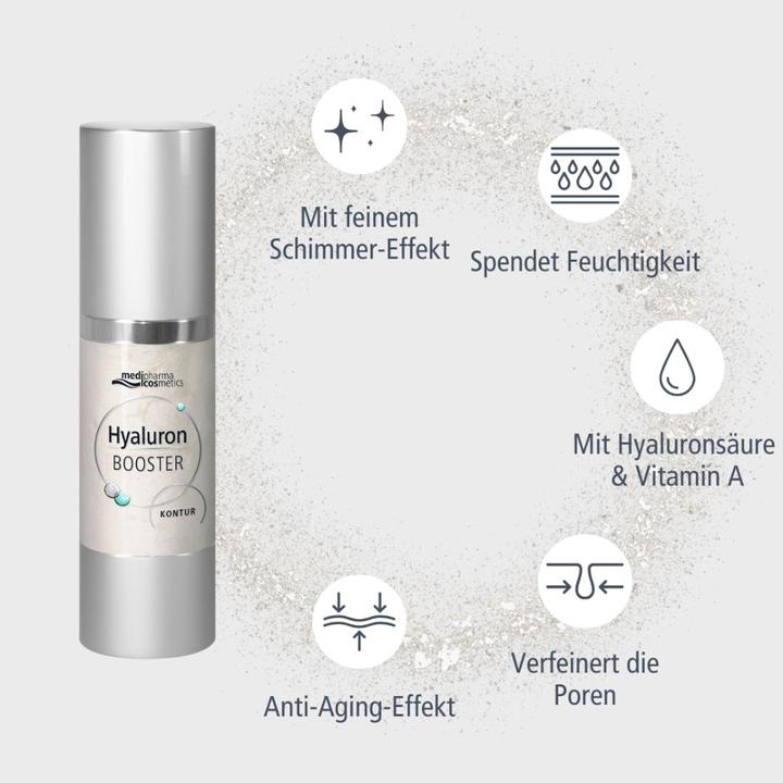 Actual product image Medipharma cosmetics Hyaluron Booster Contour, 30 ml Gel (30 ml, Face gel)