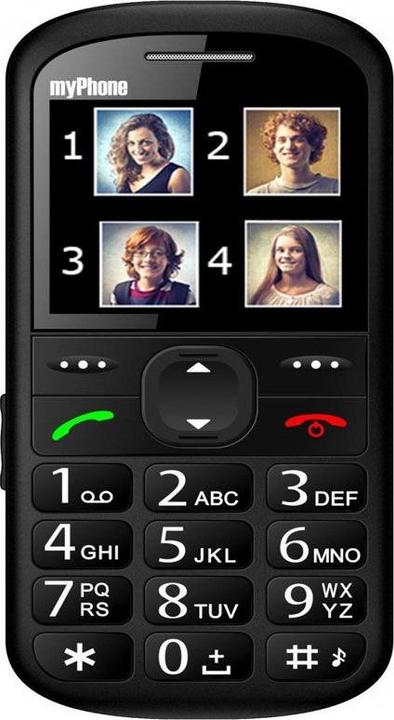 Produktbild Myphone HALO 2 black (ENG) (2.20", 0.30 Mpx, 2G)