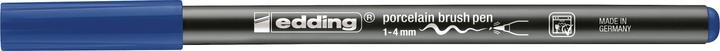 Immagine prodotto Edding Penna a pennello in porcellana 4200 (Blu acciaio, 4 mm, 1 x)