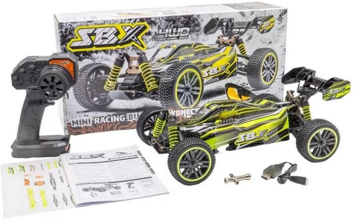 Produktbild Funtek Buggy SBX XL 1:12 Gelb (RTR Ready-to-Run)