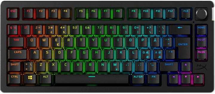 HyperX Alloy Rise 75 (Suisse (QWERTZ), Sans fil)