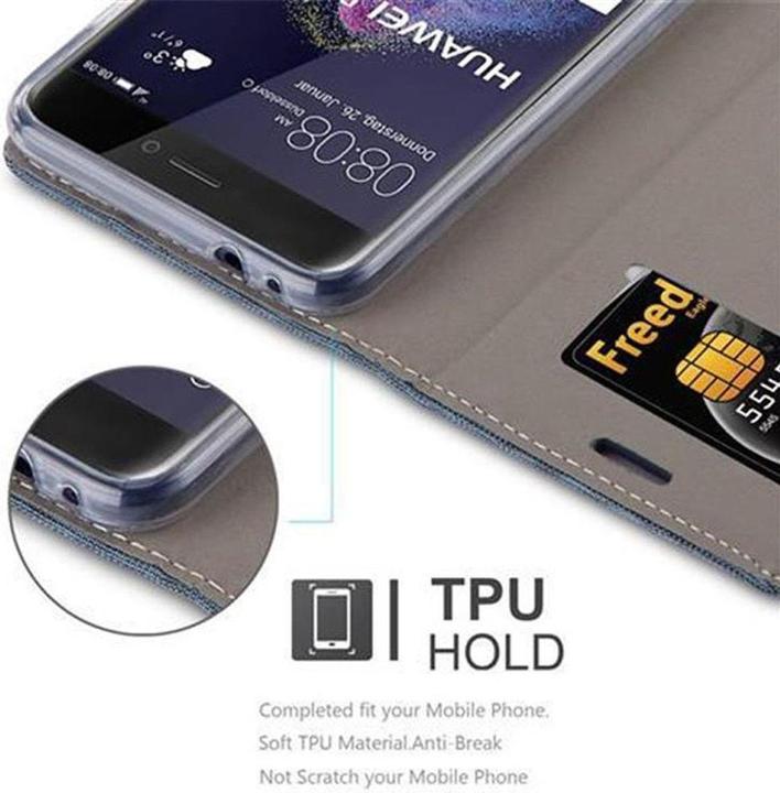 Image du produit Cadorabo Couverture look jeans Book (Huawei P8 Lite (2017))