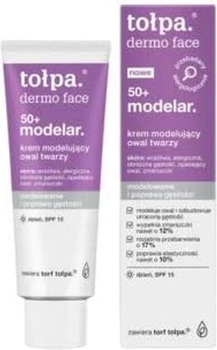 Tołpa Tolpa Dermo Face 50+ Modelar Face Oval Modeling Cream Day SPF15 40ml (40 ml, Day cream, SPF 15)