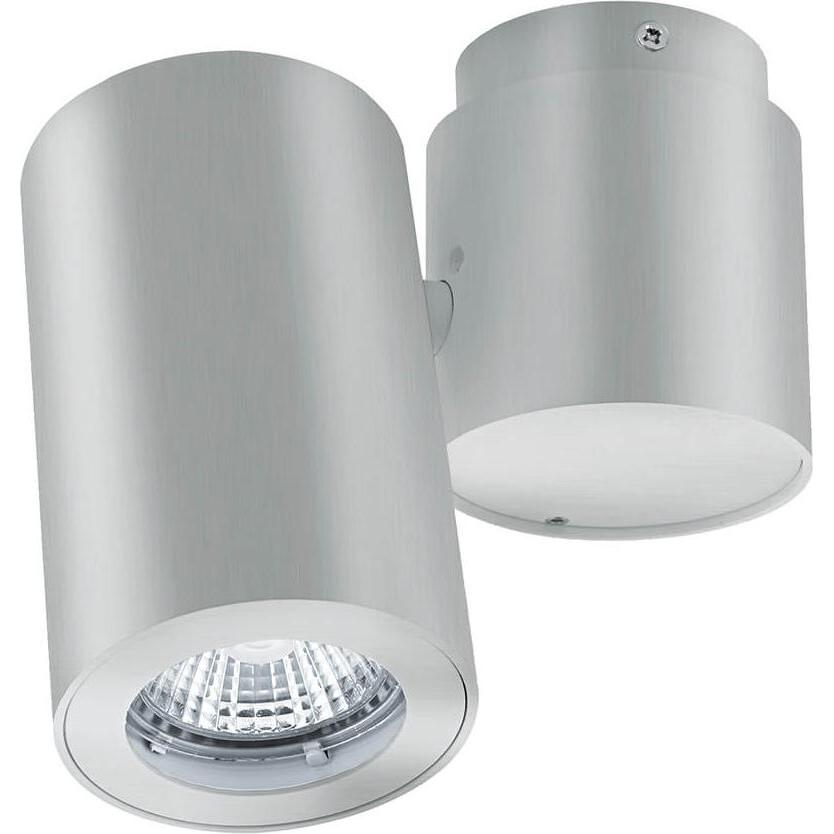 Sigor, Applique + Plafoniera, LED SPOT WALL orientabile con presa GU10 bianco caldo (GU10)