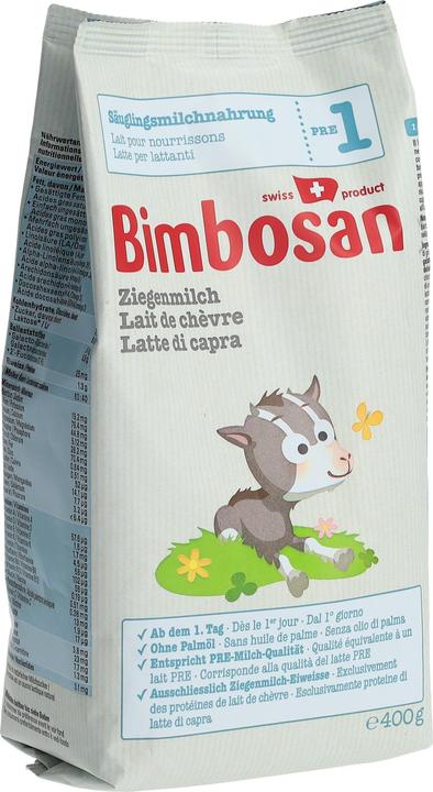 Bimbosan Lait de chèvre 1 (400 g, dès la naissance)