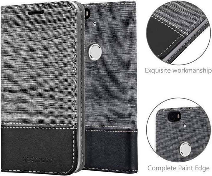 Produktbild Cadorabo Book Jeans Optik Cover (Huawei Nexus 6P)