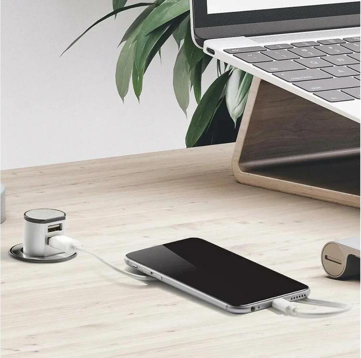 Image du produit Max Hauri Mini Pop-UP Charger (2 x, USB-A, 2 m)