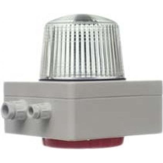 Ze-Kom, Rilevatore di pericolo, Tipo 880 - 100 dB - Grigio - Trasparente - Acrilonitrile butadiene stirene (ABS) - 230