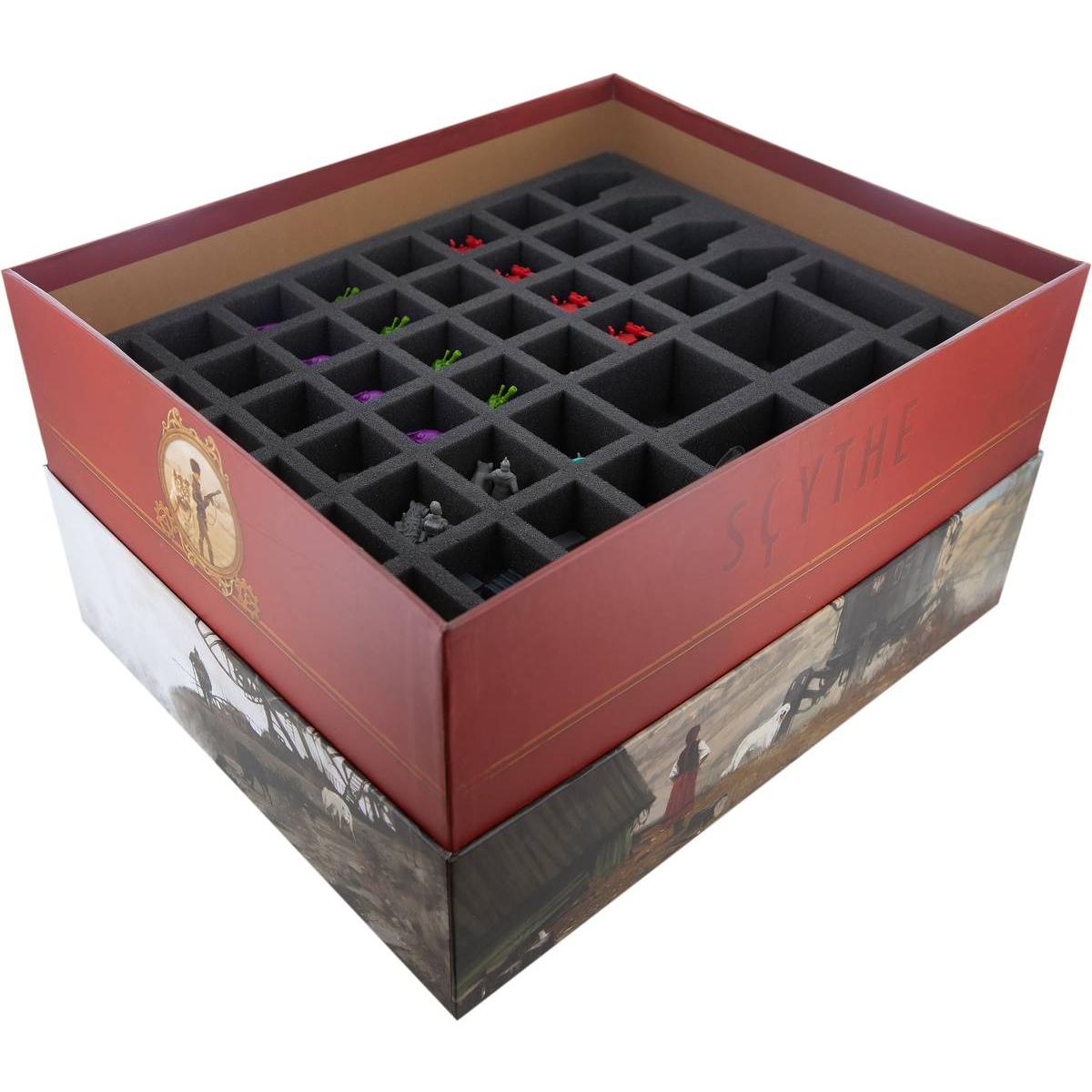 Feldherr AV02SET - Schaumstoff-Set für Scythe: Legendary Box, Brettspielbox (Kunststoff)