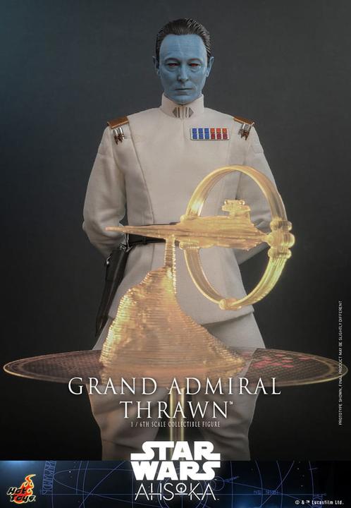 Actual product image Hot Toys Star Wars: Ahsoka Action Figure 1/6 Grand Admiral Thrawn 32 cm