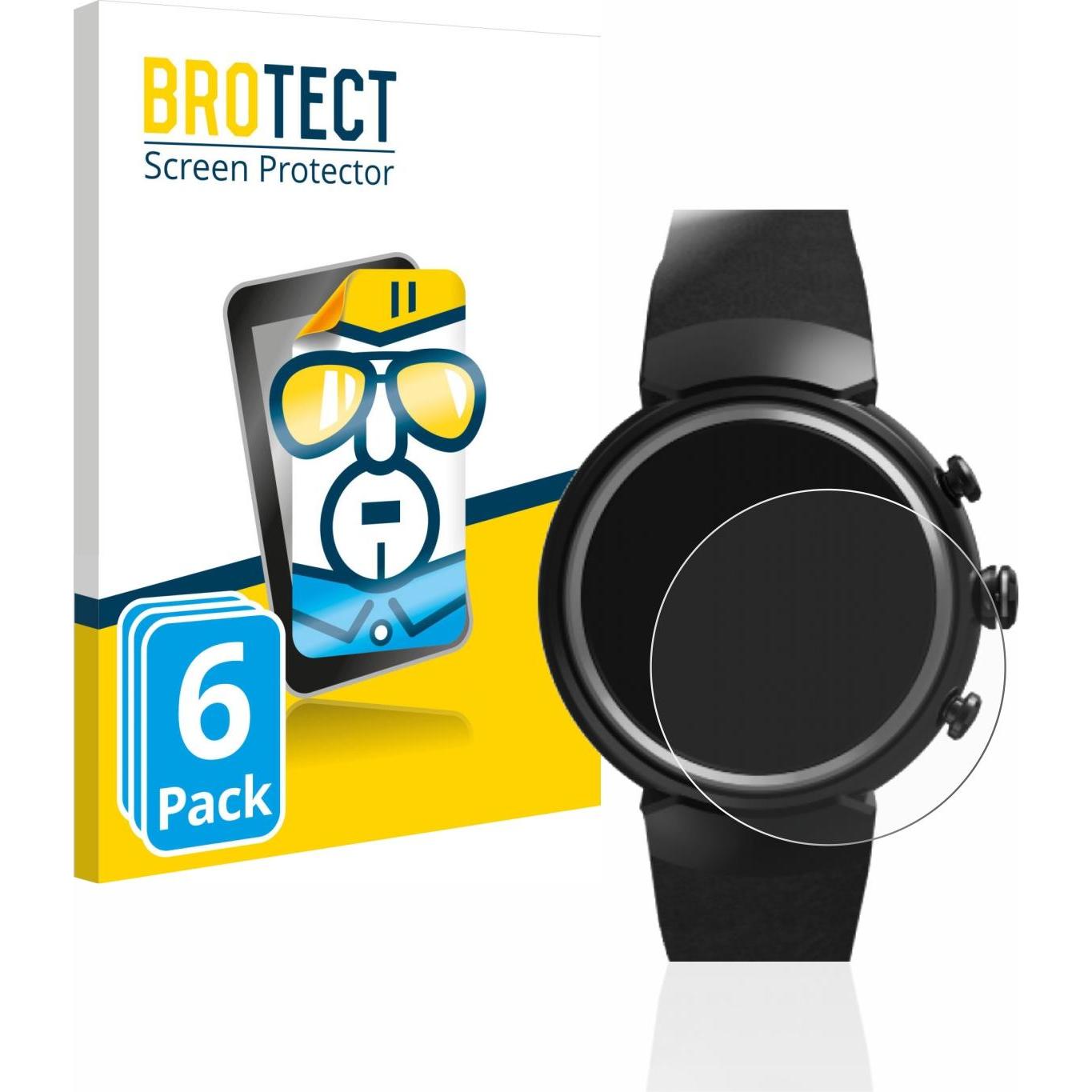 Thumbnail - BROTECT Schutzfolie Displayschutz Klar, Smartwatch Schutzfolie, Transparent