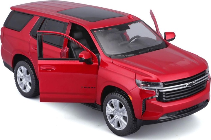 Produktbild Maisto Chevrolet Tahoe 2021 1/24 red