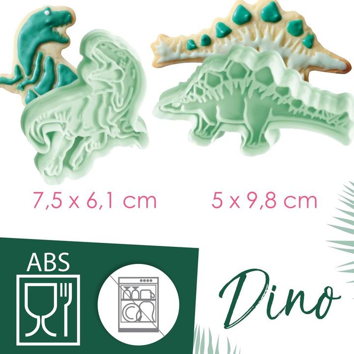 Produktbild ScrapCooking 2er Set Ausstechformen Dino