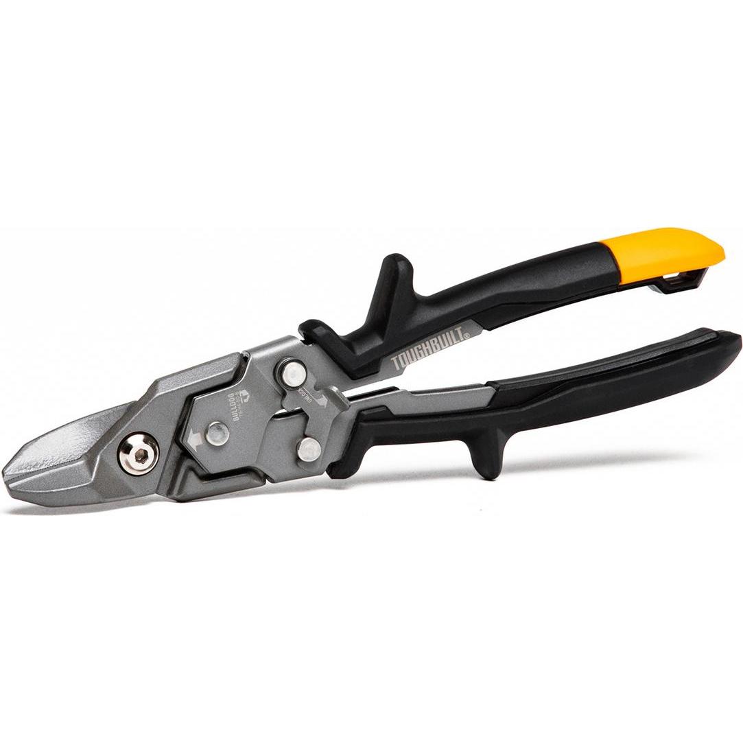 Thumbnail - ToughBuilt, Bolzenschneider + Seitenschneider, Blechschere, gerade, kurz (310 mm)