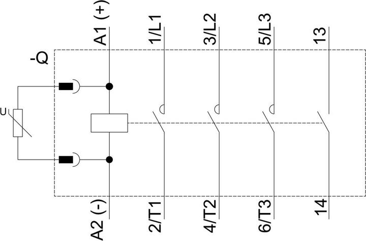 Produktbild Siemens Indus.Sector Koppelschütz 3RT2015-1QB41