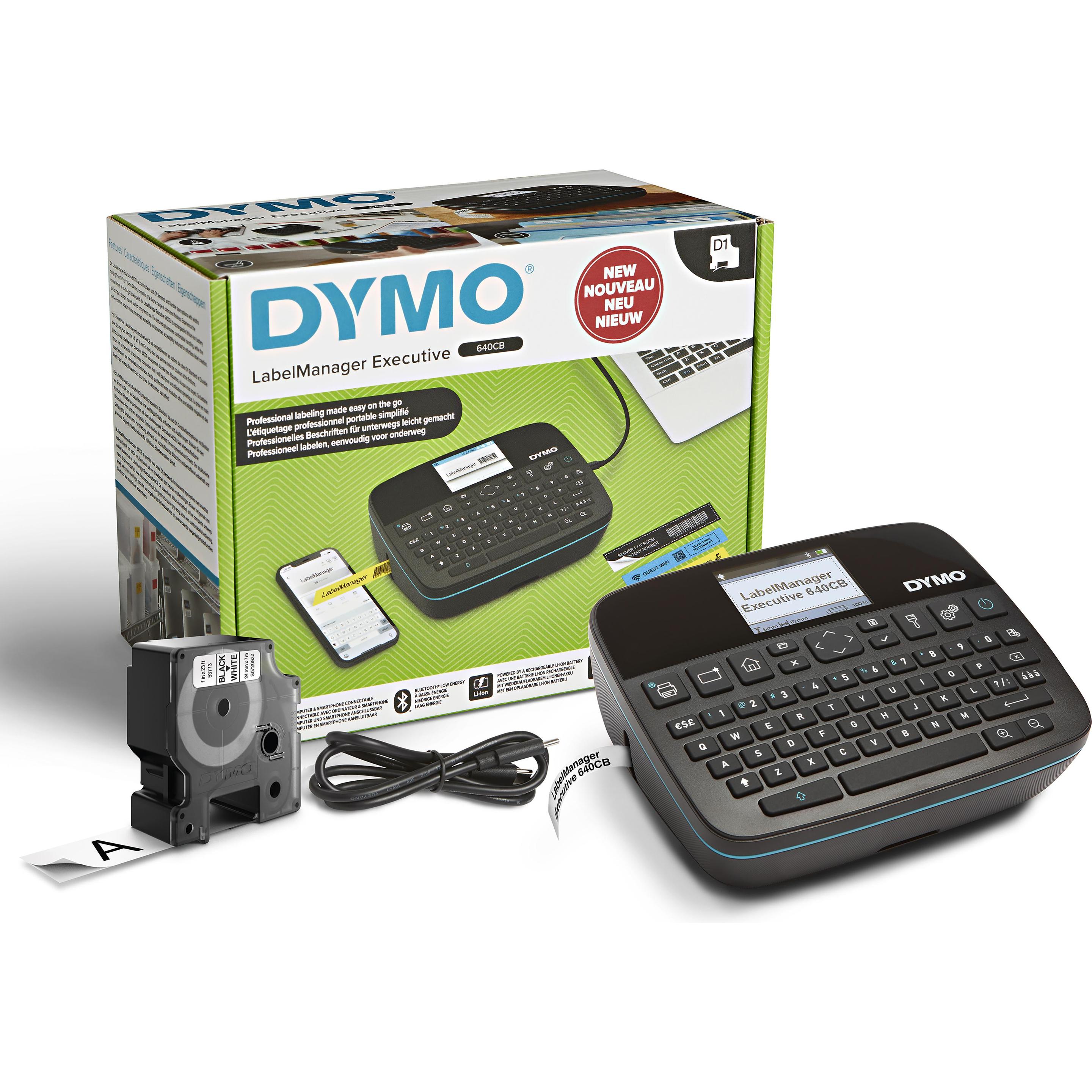 Dymo LabelManager 640 CB QWERTY, Etichettatrice, Nero