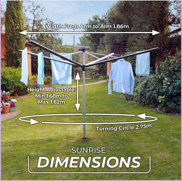 Produktbild Vileda Vile SUN-RISE 50M Premium Wäschespinne (50 m)
