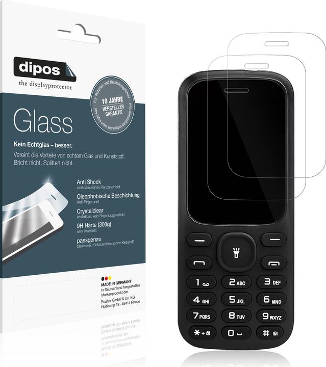 Actual product image Dipos Anti-Shock Screen Protector Clear (1 Piece, MyPhone Fusion)