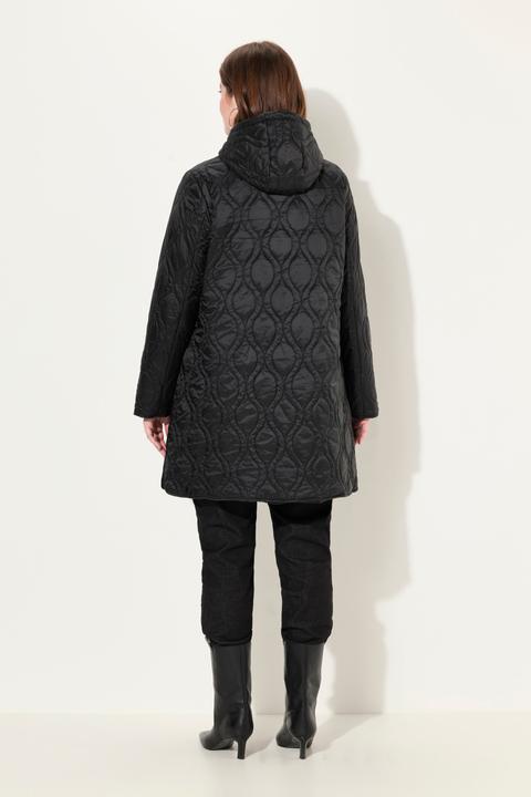 Produktbild Ulla Popken HYPRAR Steppjacke, 2-Wege-Zipper, Kapuze, recycelt (46, 48)