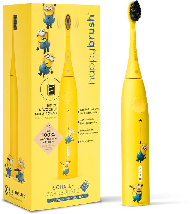 Immagine prodotto happybrush Spazzolino sonico Minion ECO V3 (Spazzolino sonico)