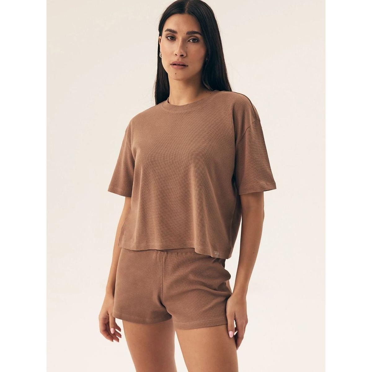 Henderson, Damen, Pyjama, Pyjama, Braun, (L)
