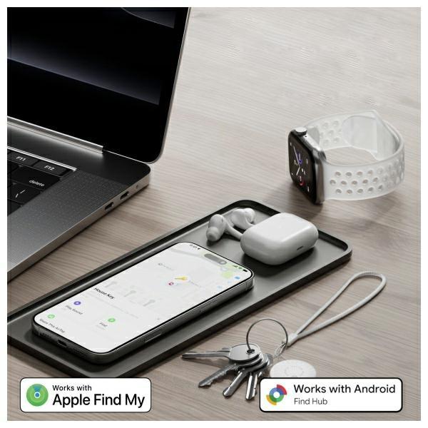 Produktbild 4smarts Standort-Finder SkyTag Duo 2er Set white (Android, iOS)