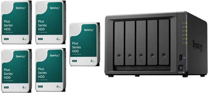 Produktbild Synology DS1525+ (5 x 4 TB, Synology HAT 33xx)