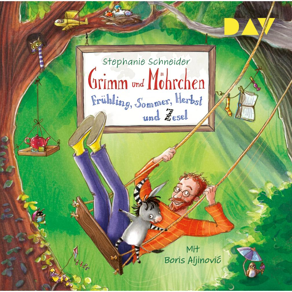 Grimm und Möhrchen – Teil 2: Frühling, Sommer, Herbst und Zesel, Hörbücher von Stephanie Schneider, Boris Aljinovic, Ste...