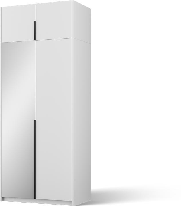 Produktbild ADRK Furniture Alera II mit Aufsatz – Drehtürenschrank (100 x 58 x 250 cm)