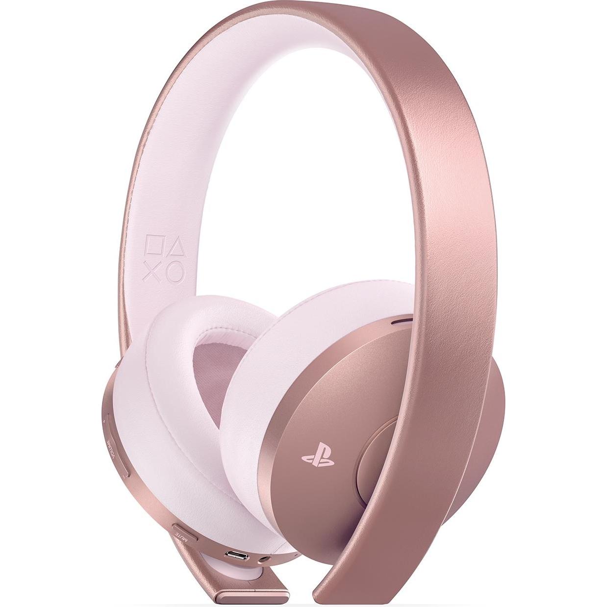 Sony PS4 Wireless Headset Rose (Kabelgebunden), Gaming Headset, Rosa