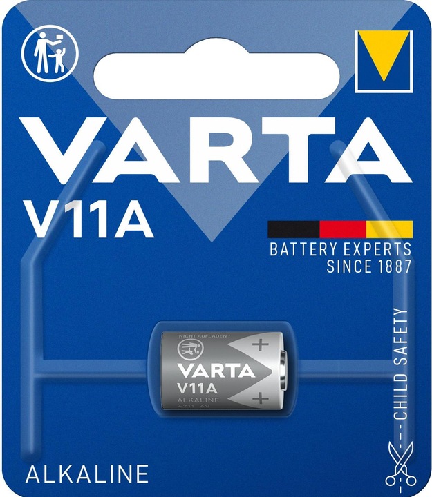Actual product image Varta Electronics (1 pcs., 11A, 38 mAh)