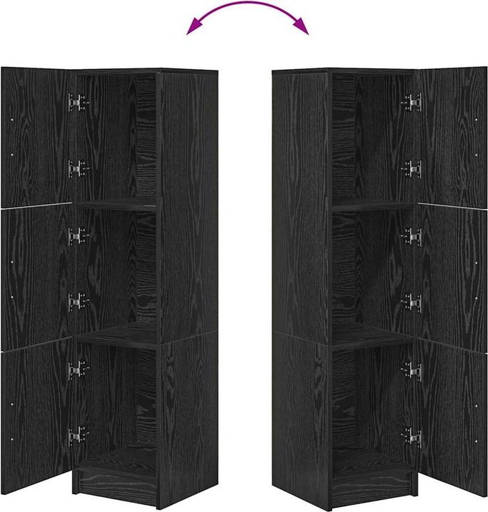 Actual product image vidaXL Highboard-Möbel (32 x 32 x 122.50 cm)