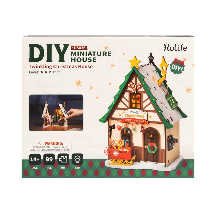 Produktbild Rolife DS036 - Glitzerndes Weihnachtshaus